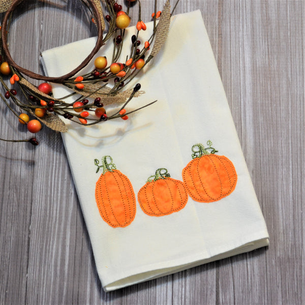 Pumpkin patch Tea Towel