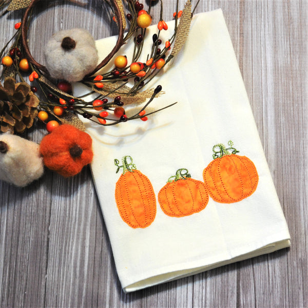 Pumpkin patch Tea Towel