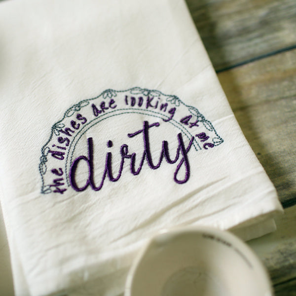 Dirty Dishes Tea Towel
