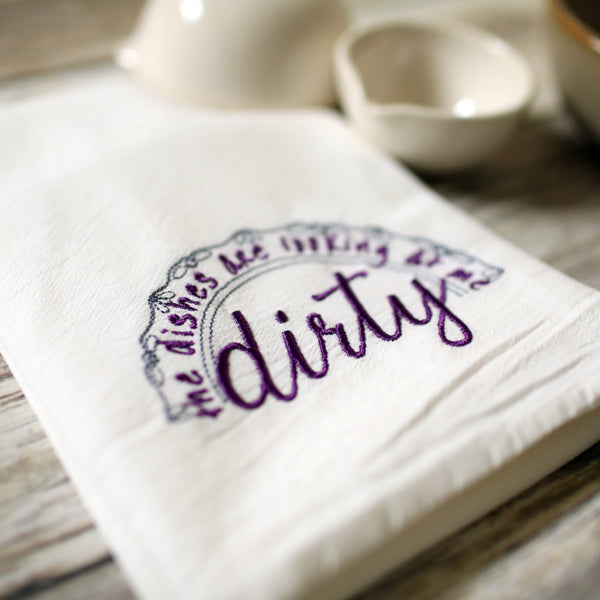 Dirty Dishes Tea Towel