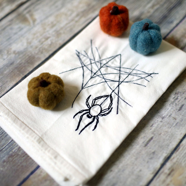 Hanging Spider Tea Towel