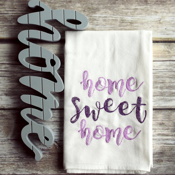 Home Sweet Home Tea Towel