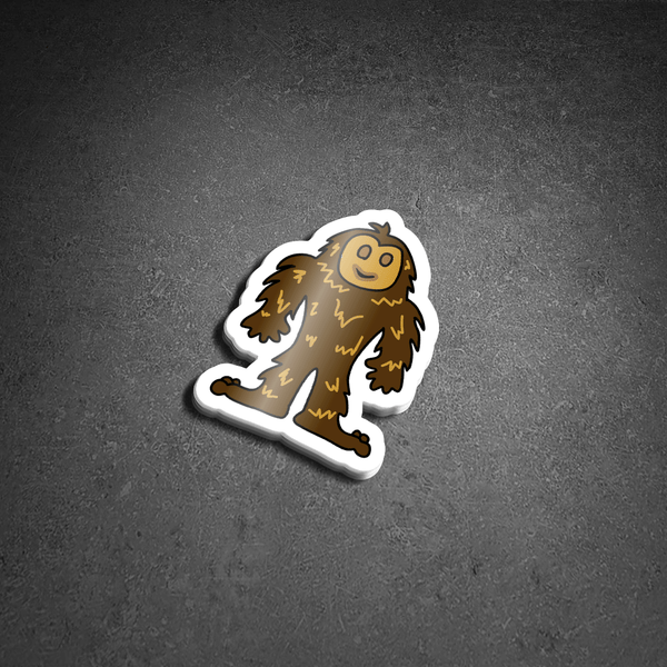 Ready to ship - 'Bigfoot' Vinyl Sticker - 1.7" x 2.2"