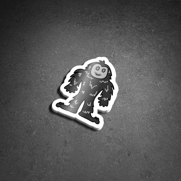 Ready to ship - 'Bigfoot' Vinyl Sticker - 1.7" x 2.2"