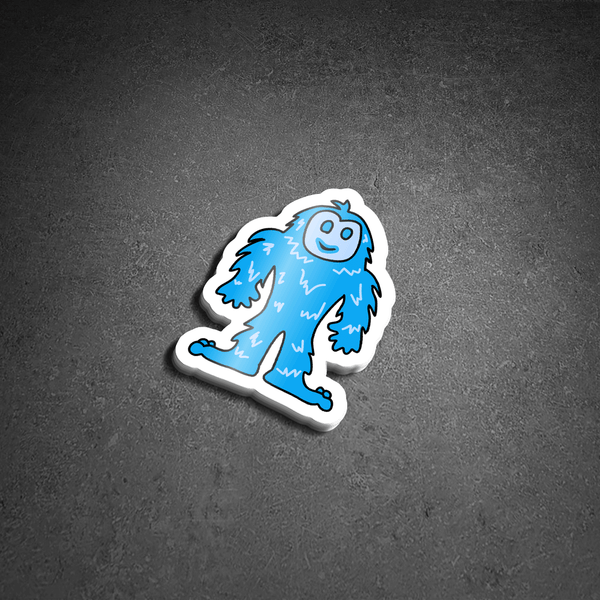 Ready to ship - 'Bigfoot' Vinyl Sticker - 1.7" x 2.2"