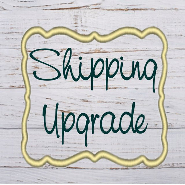 Upgrade Shipping Service - Add Tracking or Upgrade to Priority Mail