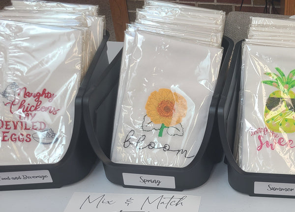 20 pack Mystery Embroidered Towel Bundle!