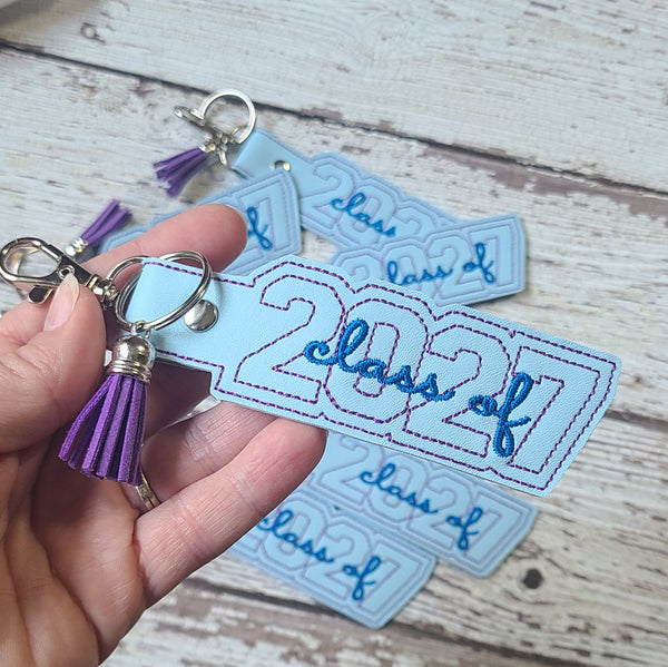 NEW! Customizable Class of 2027 Keychain