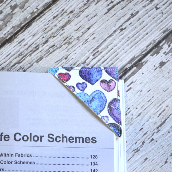 Corner Bookmark - Colorful Print