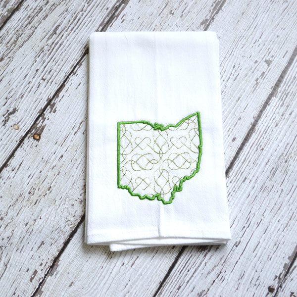 Celtic State Tea Towel - All 50 States