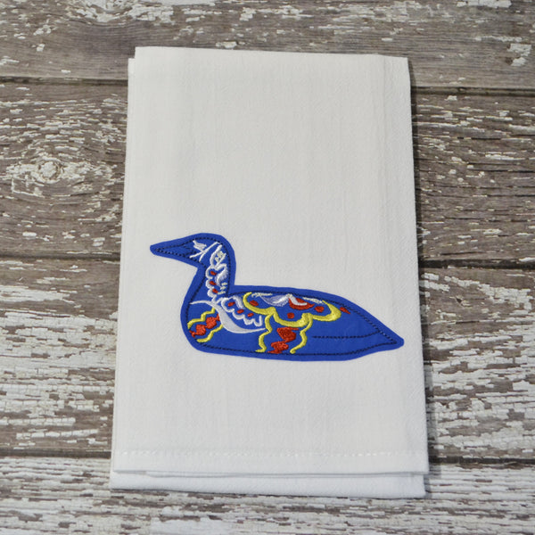 NEW! Dala Loon Tea Towel