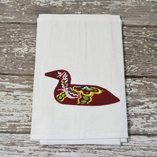 NEW! Dala Loon Tea Towel