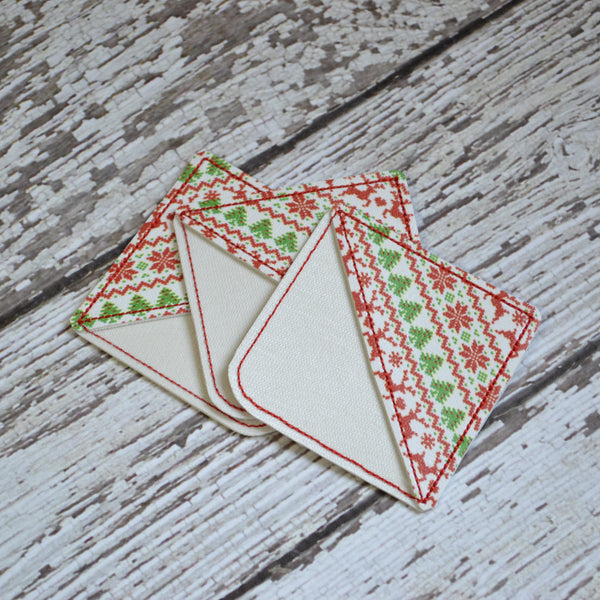 Corner Bookmark - Winter, Christmas