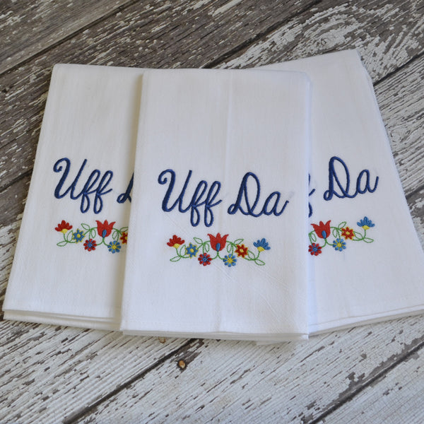 Uffda Floursack Towel - Floral