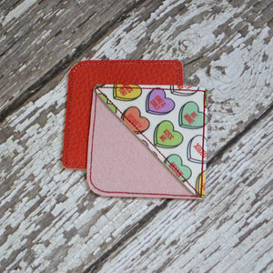 NEW! Corner Bookmark - Valentine's Day (Heart)