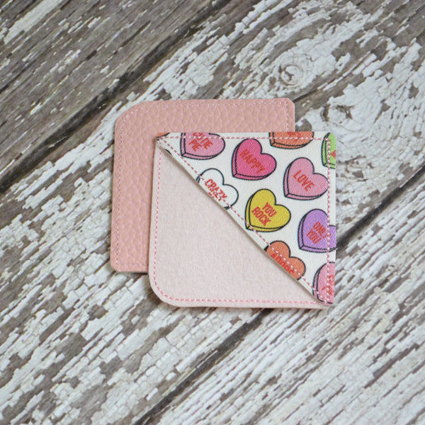 NEW! Corner Bookmark - Valentine's Day (Heart)