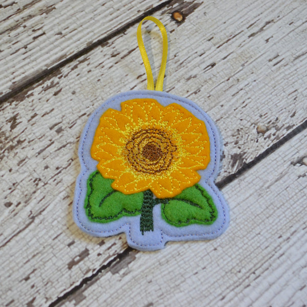 NEW! Spring Flowers Felt Ornament - Single, 3 Pack, 6 Pack, 9 Pack or 12 Pack