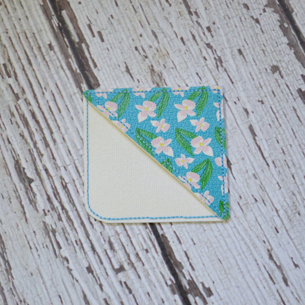 NEW! Corner Bookmark - MN Floral