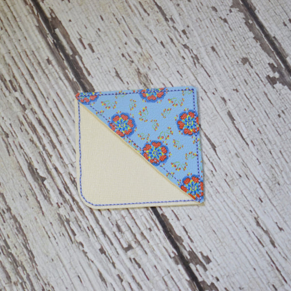 NEW! Corner Bookmark - MN Floral