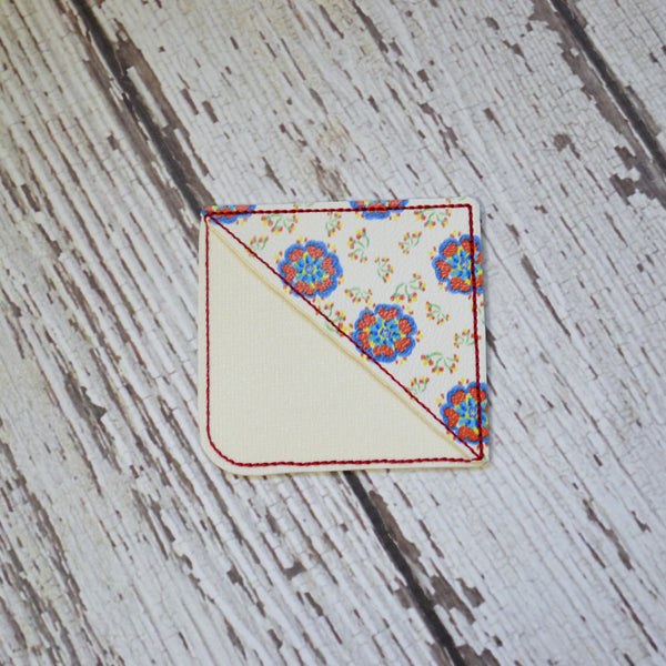 NEW! Corner Bookmark - MN Floral
