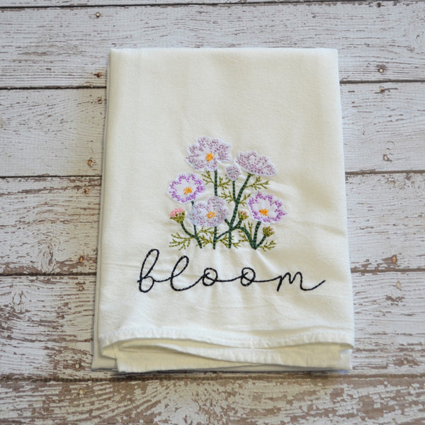 Spring Bloom Tea Towel