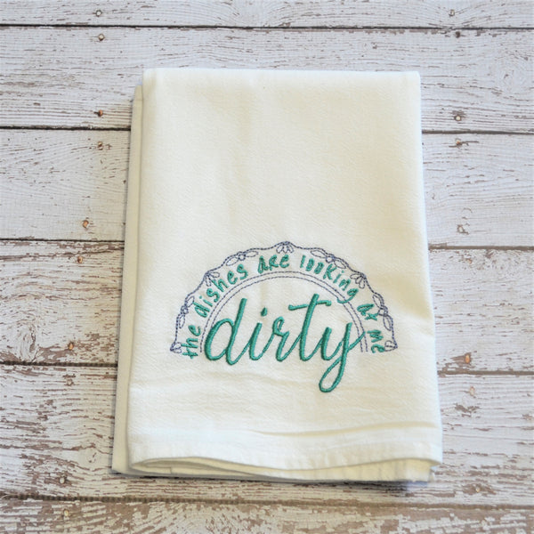 Dirty Dishes Tea Towel