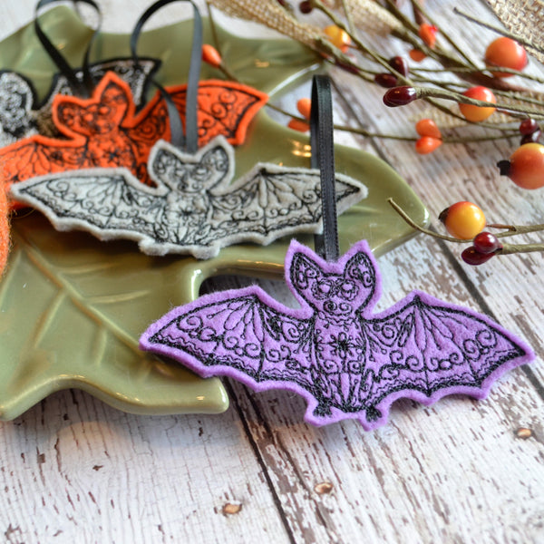 Bat Felt Ornament