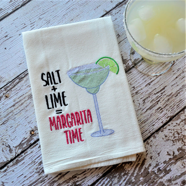 Margarita Time Tea Towel