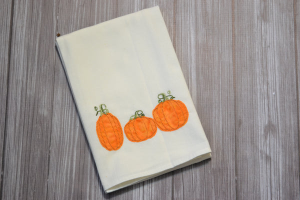 Pumpkin patch Tea Towel