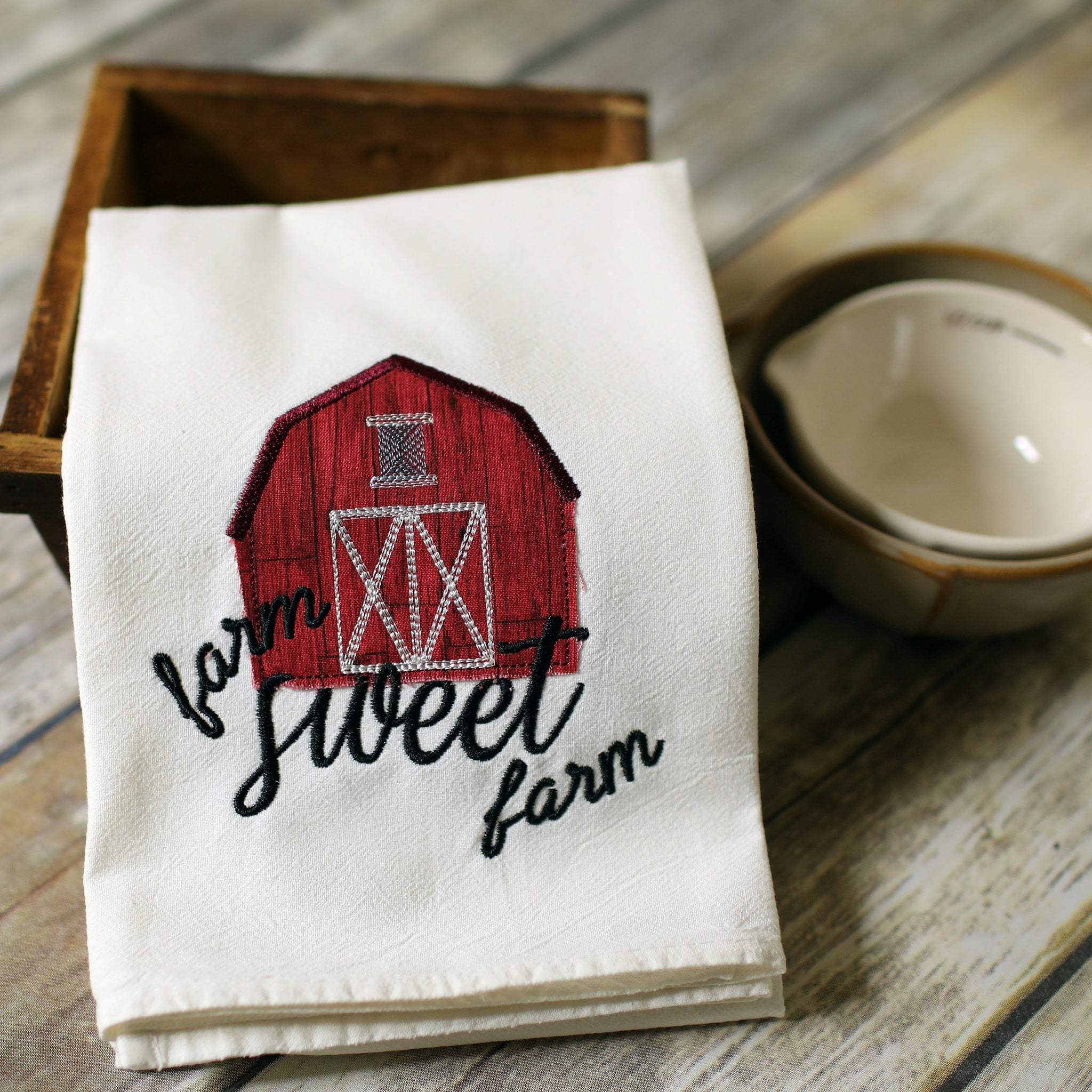 Farm Sweet Farm Floursack Towel