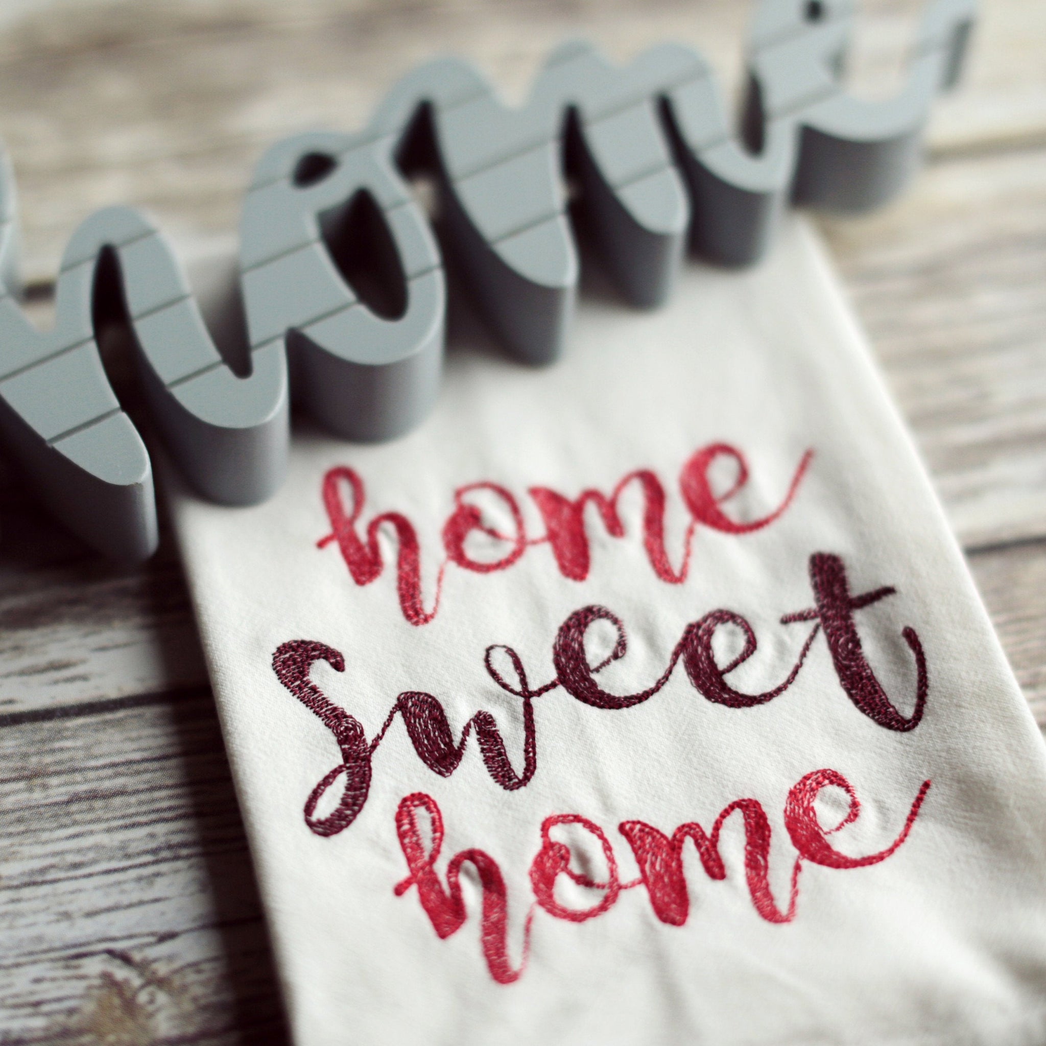 Home Sweet Home Tea Towel