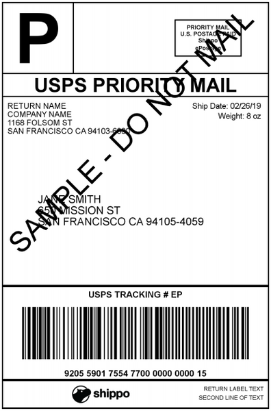 Upgrade Shipping Service - Add Tracking or Upgrade to Priority Mail