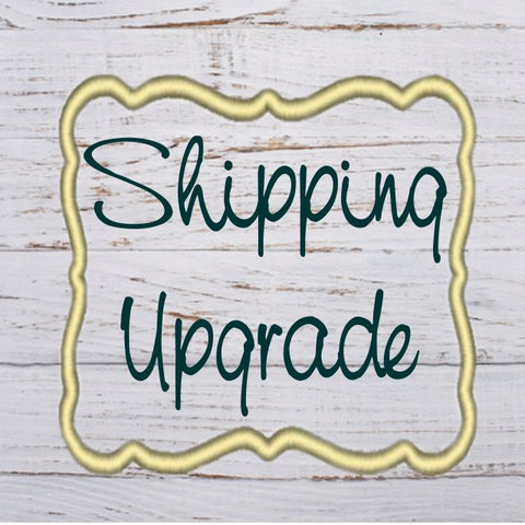 Upgrade Shipping Service - Add Tracking or Upgrade to Priority Mail